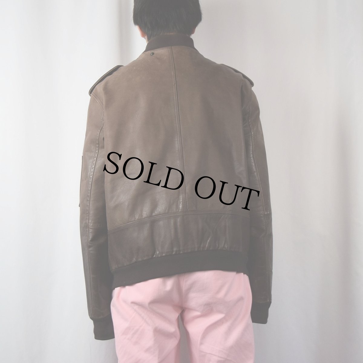 画像3: MARC BY MARC JACOBS カウレザージャケット XL (3)