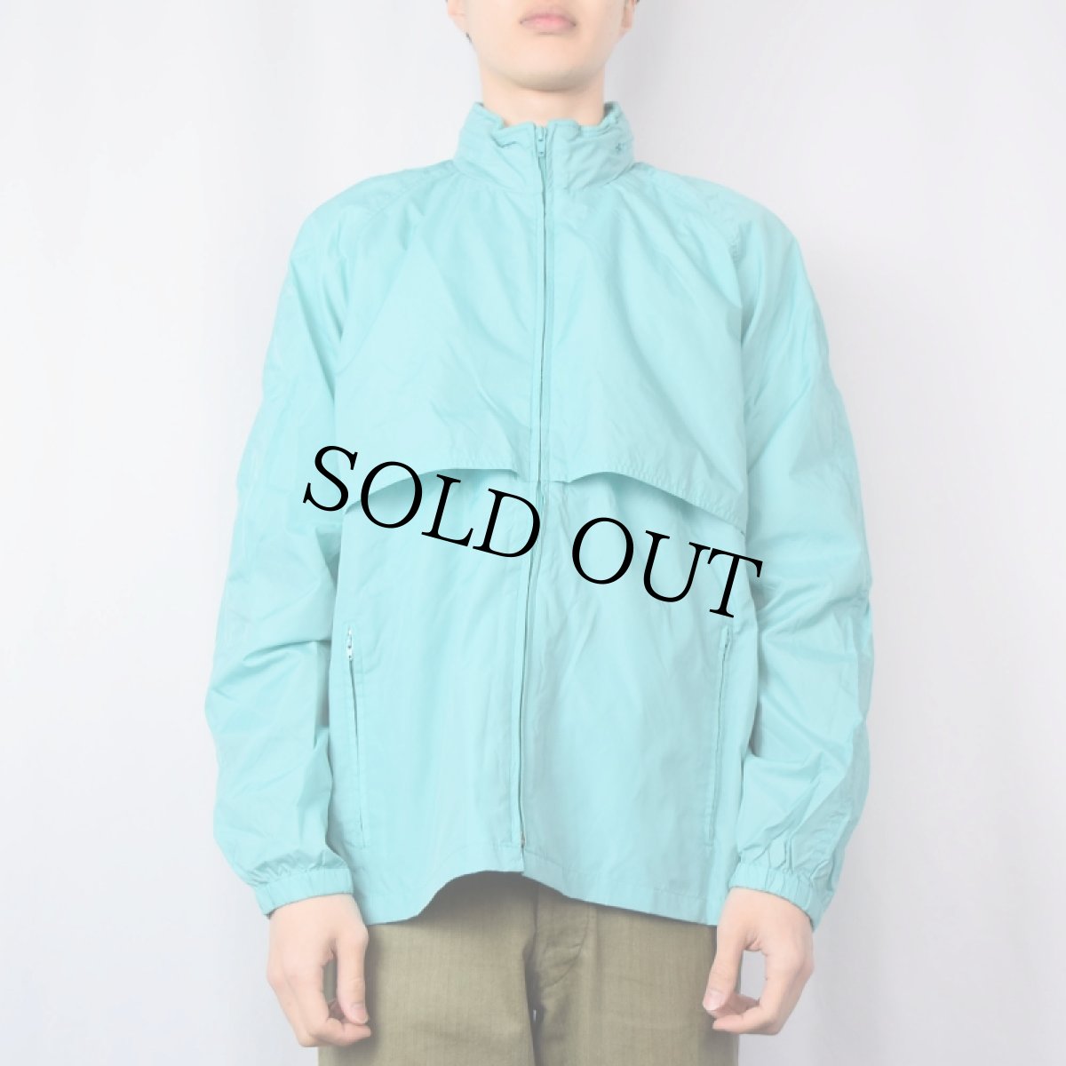 画像2: 80's Woolrich ナイロンジャケット M (2)