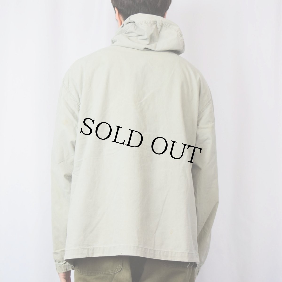 画像3: 80's L.L.Bean コットンアノラックパーカー (3)