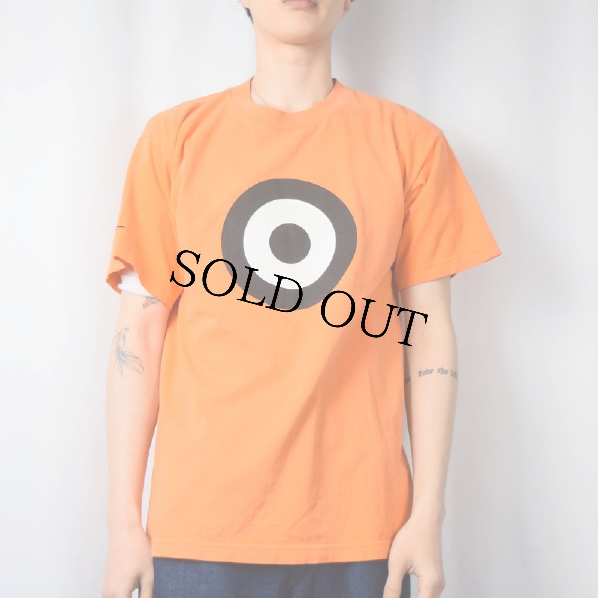 画像2: 90's PEARL JAM USA製 "TARGET LOGO" オルタナティブロックバンドTシャツ L (2)