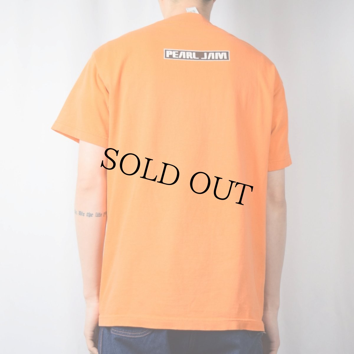 画像3: 90's PEARL JAM USA製 "TARGET LOGO" オルタナティブロックバンドTシャツ L (3)