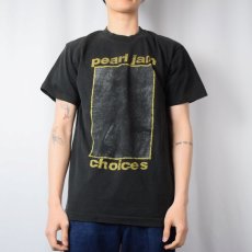 画像3: 90's PEARL JAM USA製 "CHOICES" オルタナティヴロックバンド プリントTシャツ L (3)