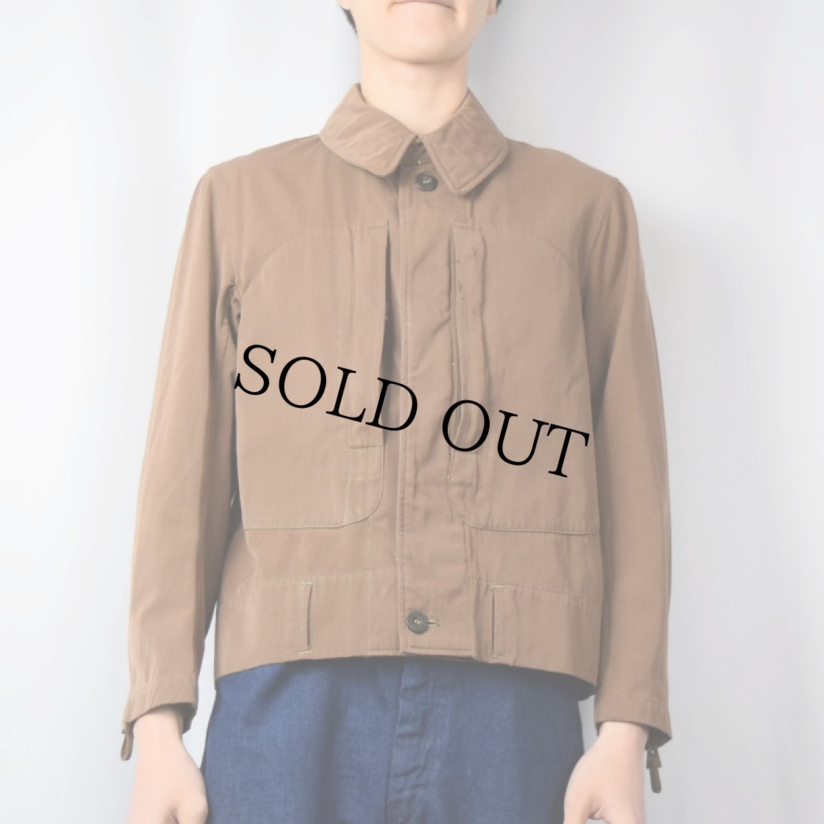 画像2: 40's WWII 大日本帝国陸軍航空隊 フライトジャケット (2)