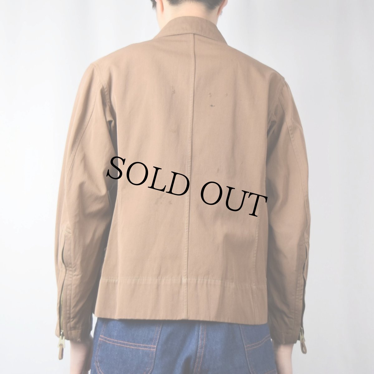 画像3: 40's WWII 大日本帝国陸軍航空隊 フライトジャケット (3)