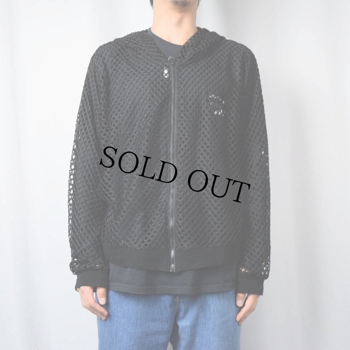 画像2: メッシュジップパーカー (2)