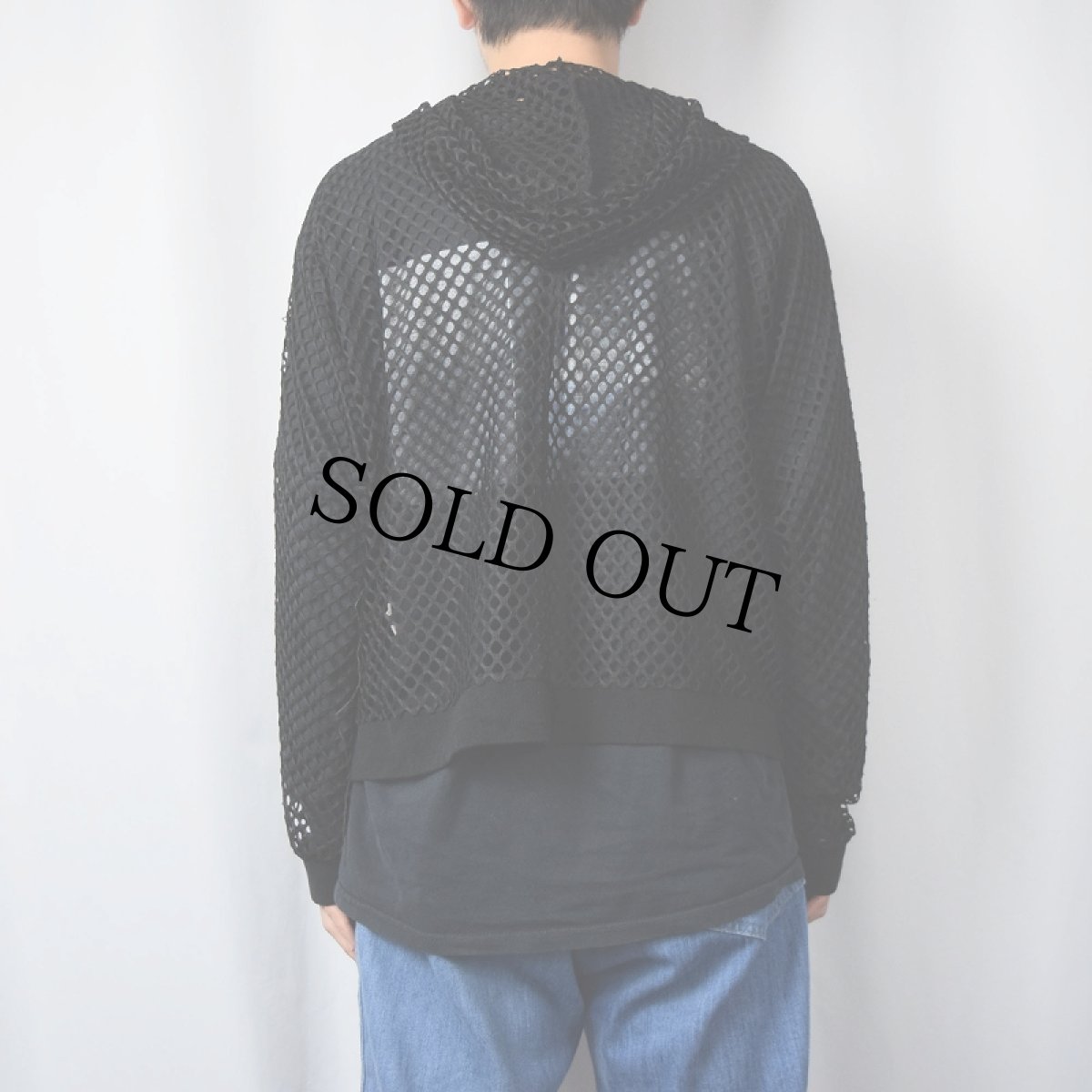 画像3: メッシュジップパーカー (3)