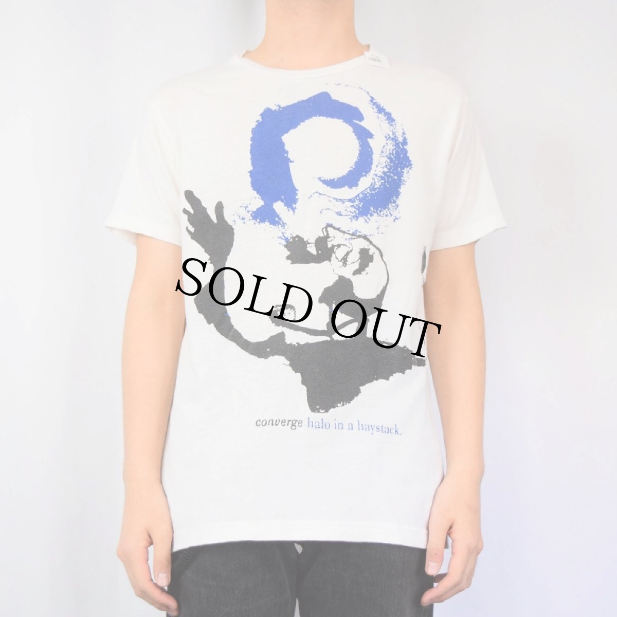 画像2: CONVERGE "halo in a haystack" マスコアバンド アルバムプリントTシャツ M (2)