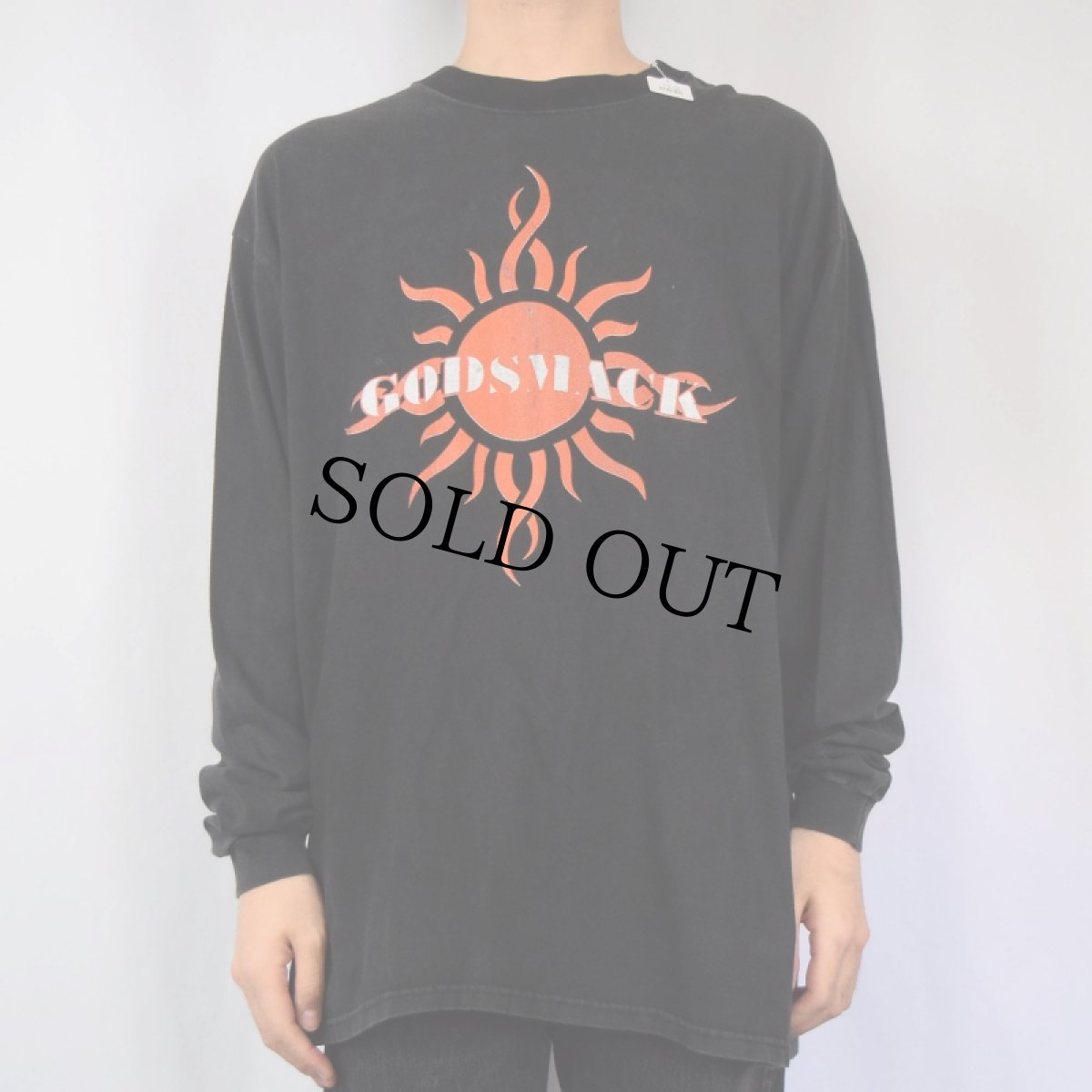 画像2: 2000's GODSMACK "Bush Birthday Bash" ヘヴィメタルバンド プリントロンT XL (2)