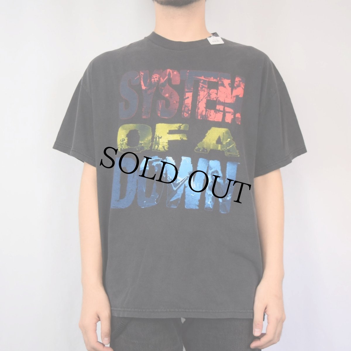 画像2: System Of A Down ニュー・メタルバンド プリントTシャツ XL (2)