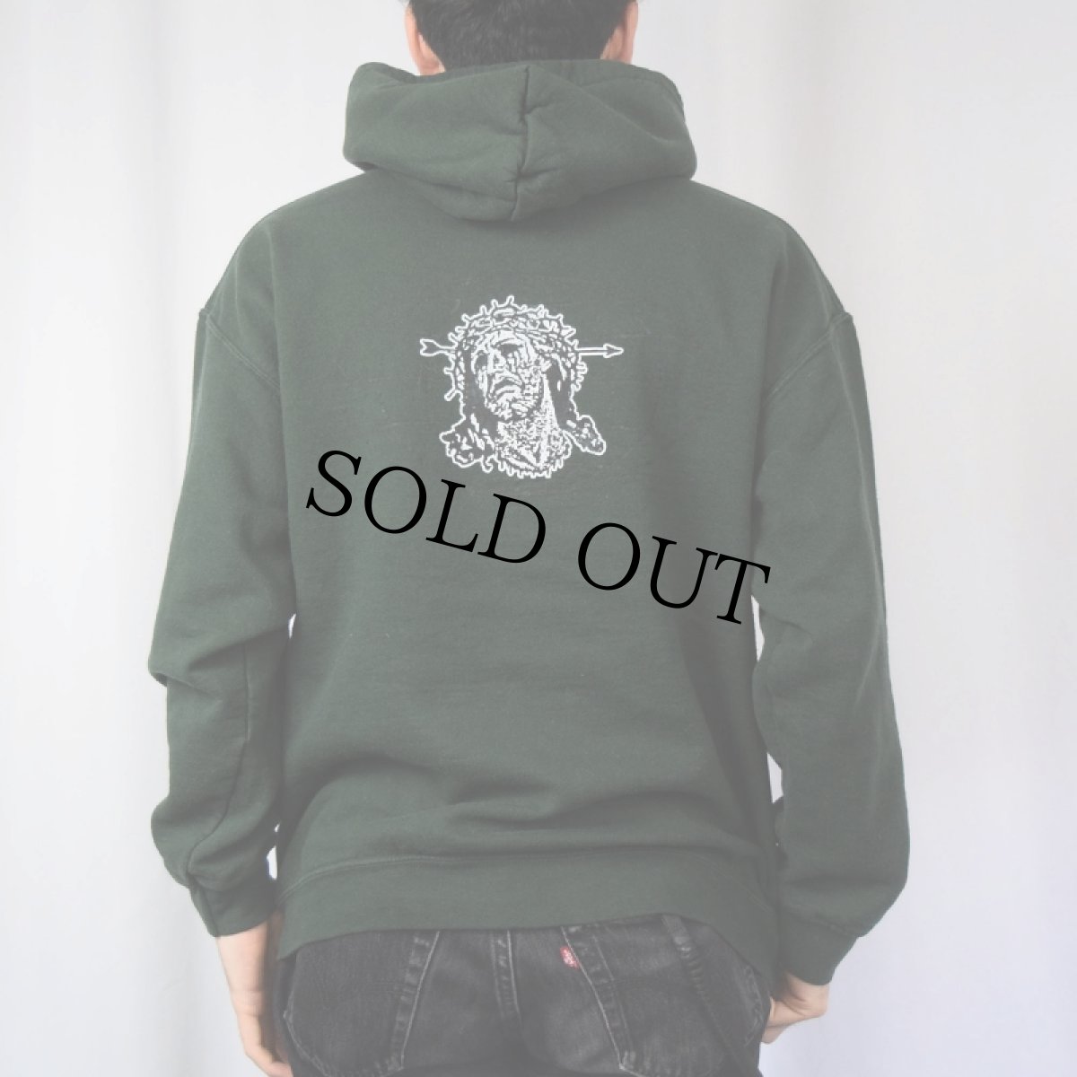 画像4: JESUSPIECE メタルコア バンド スウェットフーディー (4)