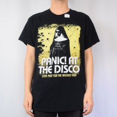 画像3: 2018 PANIC! AT THE  DISCO ポップ・ロック・バンド ツアーTシャツ (3)