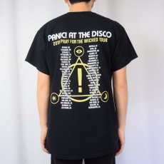 画像4: 2018 PANIC! AT THE  DISCO ポップ・ロック・バンド ツアーTシャツ (4)