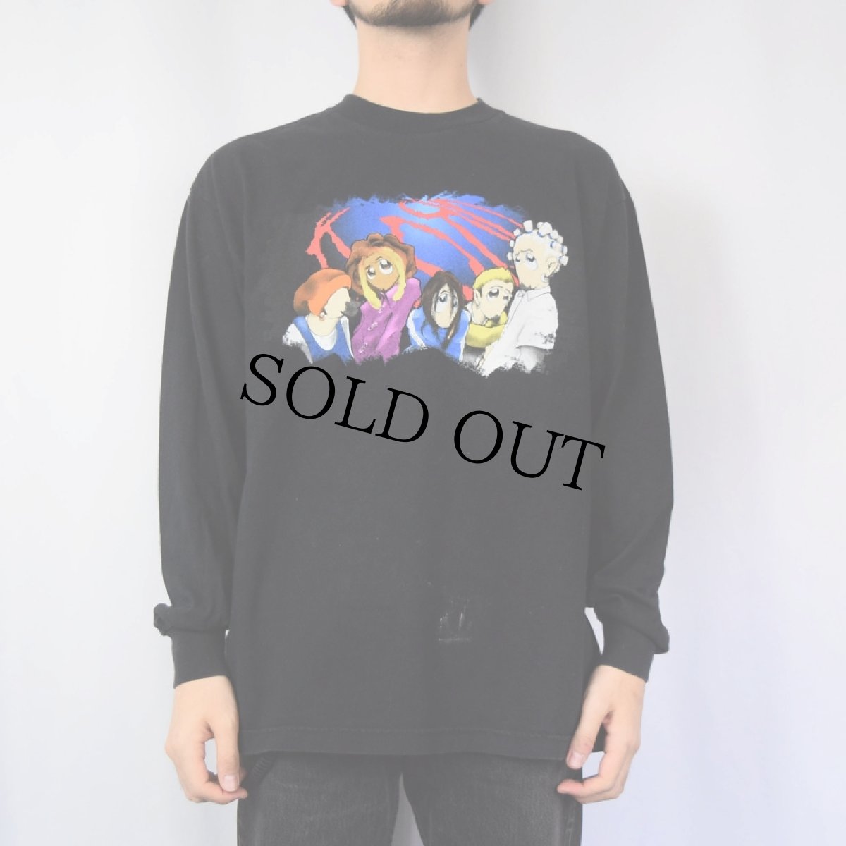 画像3: 〜2000's Korn メタルバンド プリントロンT XL (3)