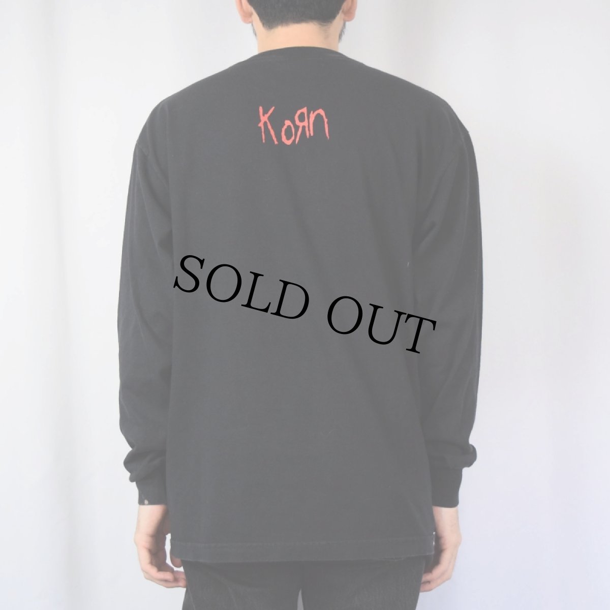 画像4: 〜2000's Korn メタルバンド プリントロンT XL (4)