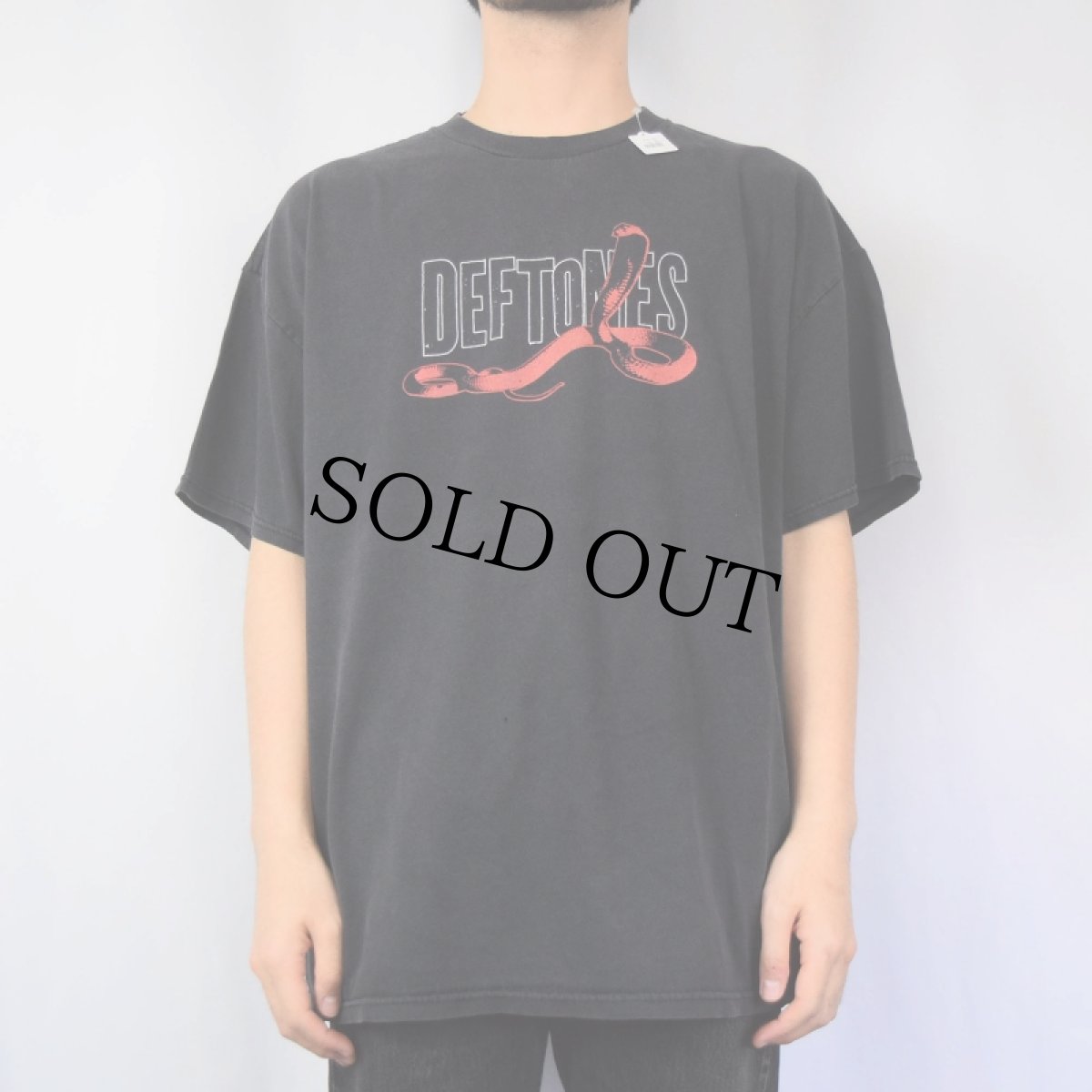 画像2: DEFTONES オルタナティヴ・メタルバンド プリントTシャツ 2XL (2)