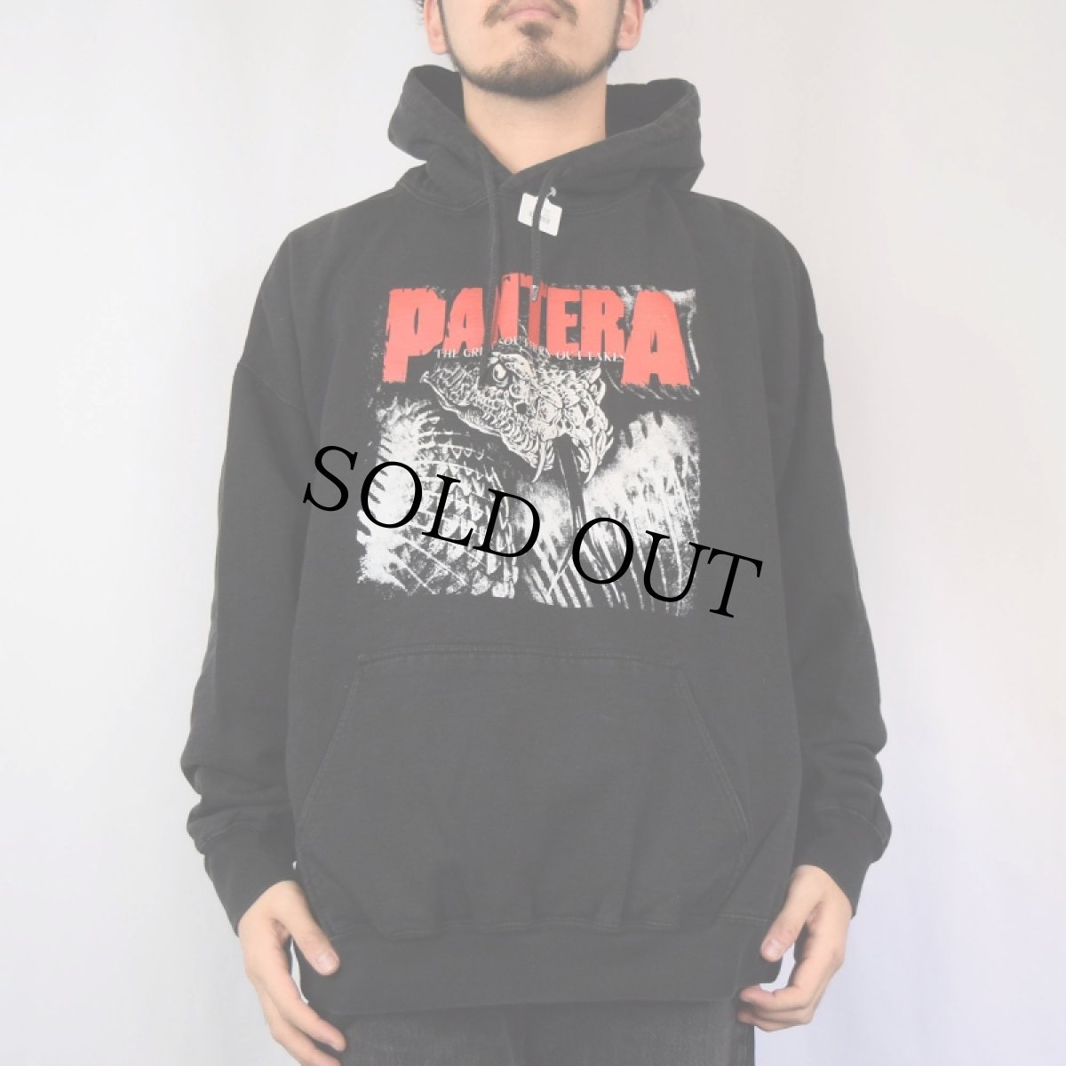 画像2: PANTERA ヘヴィメタルバンド スウェットフーディー 3XL (2)
