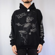 画像2: MY CHEMICAL ROMANCE "The Black Parade" ロックバンド アルバムスウェットフーディー XL (2)