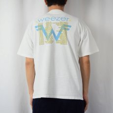 画像3: 2001 Weezer オルタナティブロックバンドTシャツ L (3)