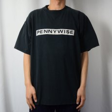 画像3: PENNYWISE パンクロックバンドプリントTシャツ XL (3)