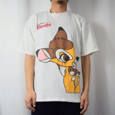 画像2: 90's Disney "Bambi" キャラクタープリントTシャツ XL (2)