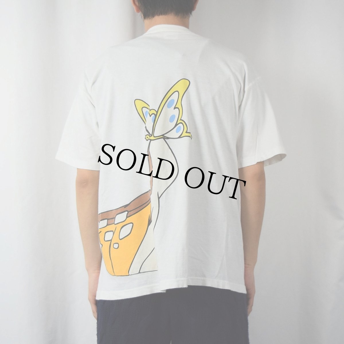 画像3: 90's Disney "Bambi" キャラクタープリントTシャツ XL (3)