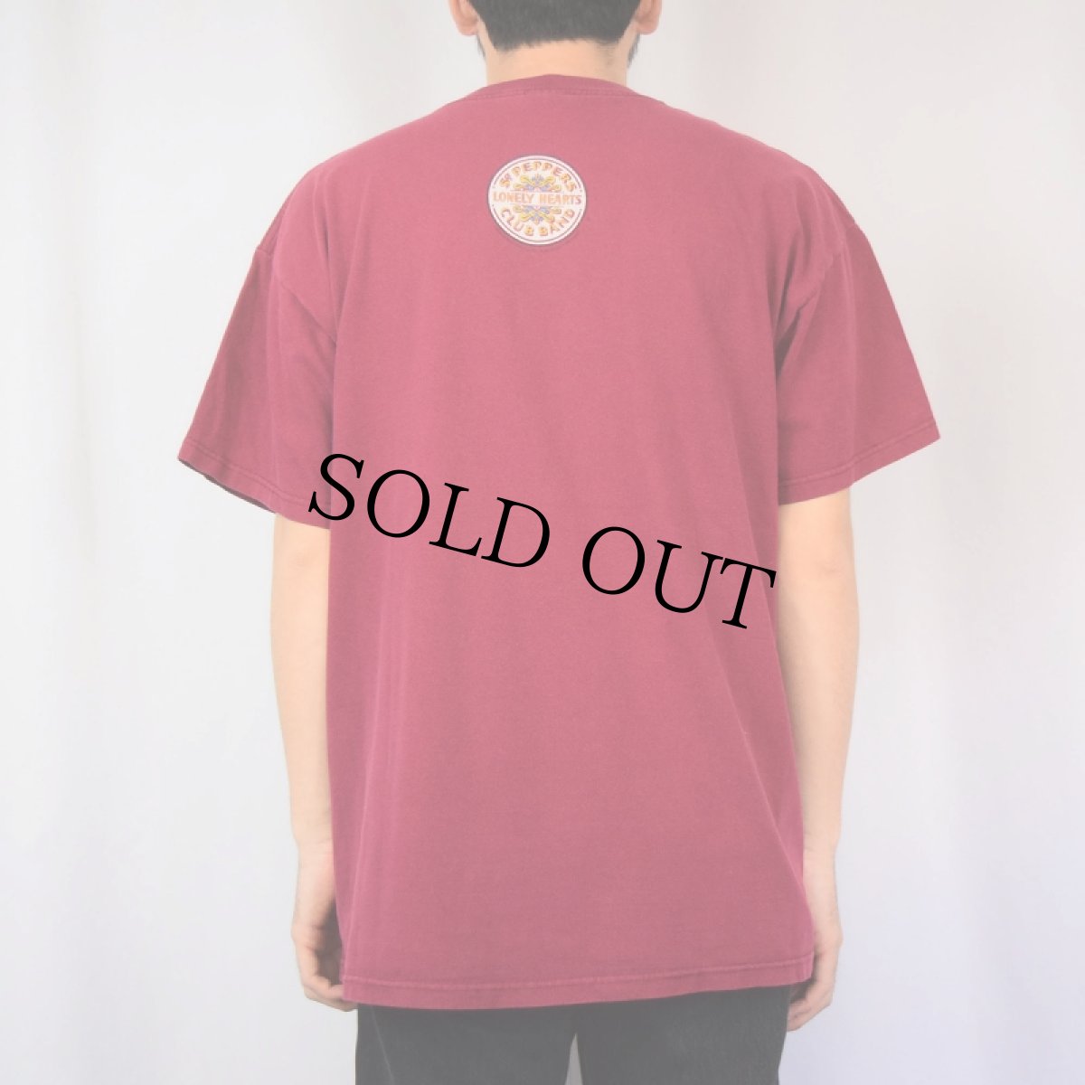 画像3: THE BEATLES "Sgt Pepper's Lonely Hearts Club Band" ロックバンドプリントTシャツ XL (3)