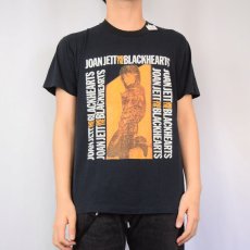 画像2: 80's JOAN JETT AND THE BLACKHEARTS USA製 ミュージシャンツアーTシャツ L (2)