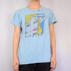 画像2: 【SALE】 80's USA製 "SUMMER OF '84" リキテン風 アートプリントTシャツ XL (2)