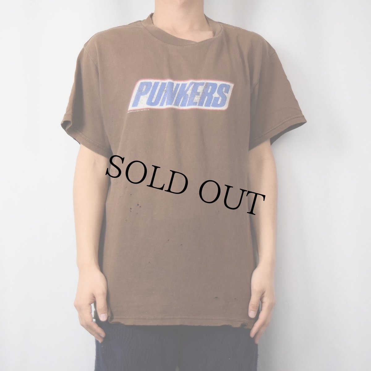 画像2: 90's NOFX "PUNKERS" パロディプリント パンクロックバンドTシャツ (2)