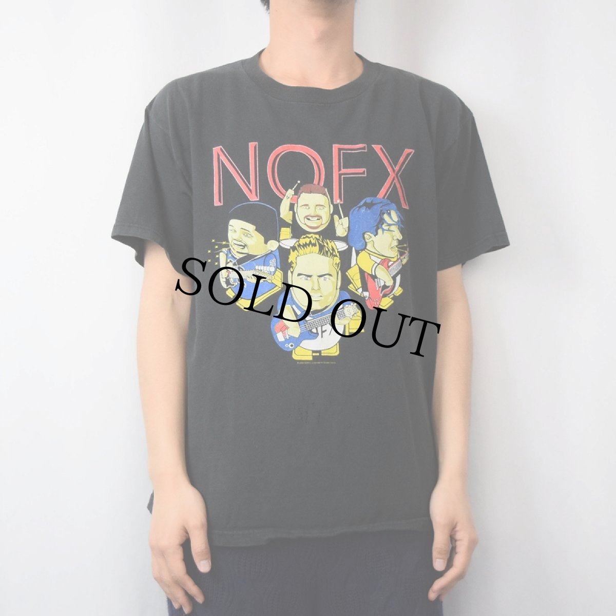 画像2: 2002 NOFX パンクロックバンド プリントTシャツ (2)