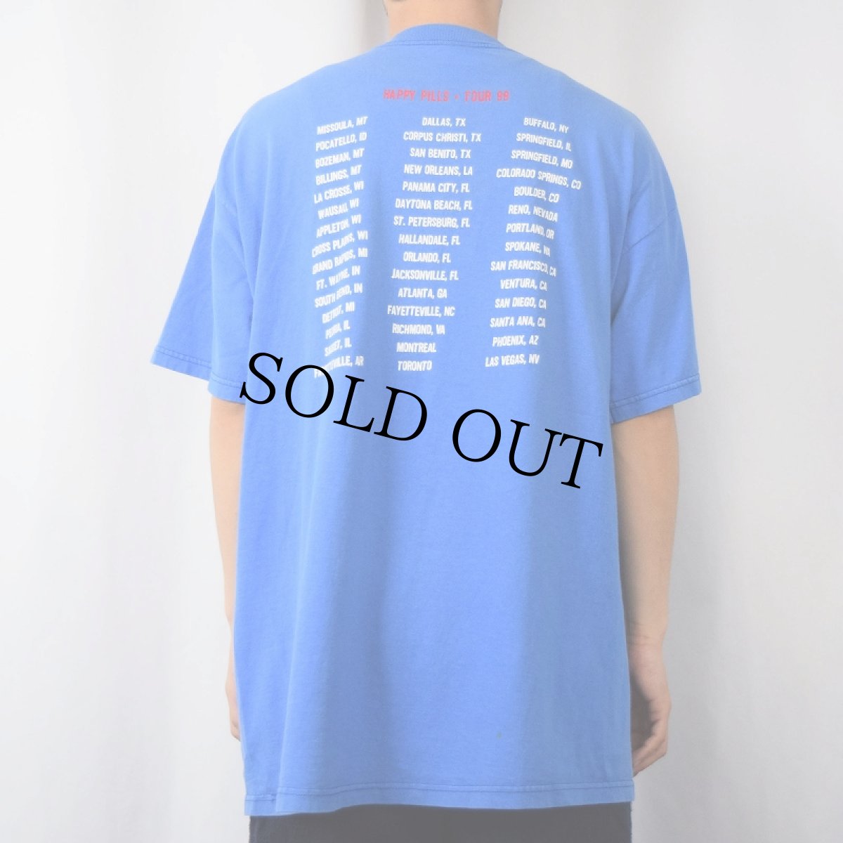 画像3: CANDLEBOX "HAPPY PILLS" ロックバンド スタジオアルバムTシャツ XL (3)