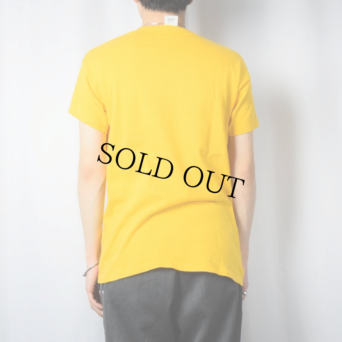 画像3: 60's Russell Southern "kiss me when I'm CLANCY FIED" プリントTシャツ L (3)