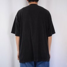 画像3: CANADA製 無地Tシャツ BLACK L (3)
