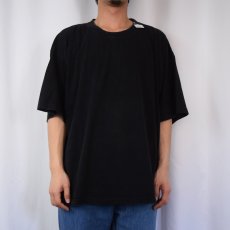 画像2: 無地Tシャツ BLACK (2)