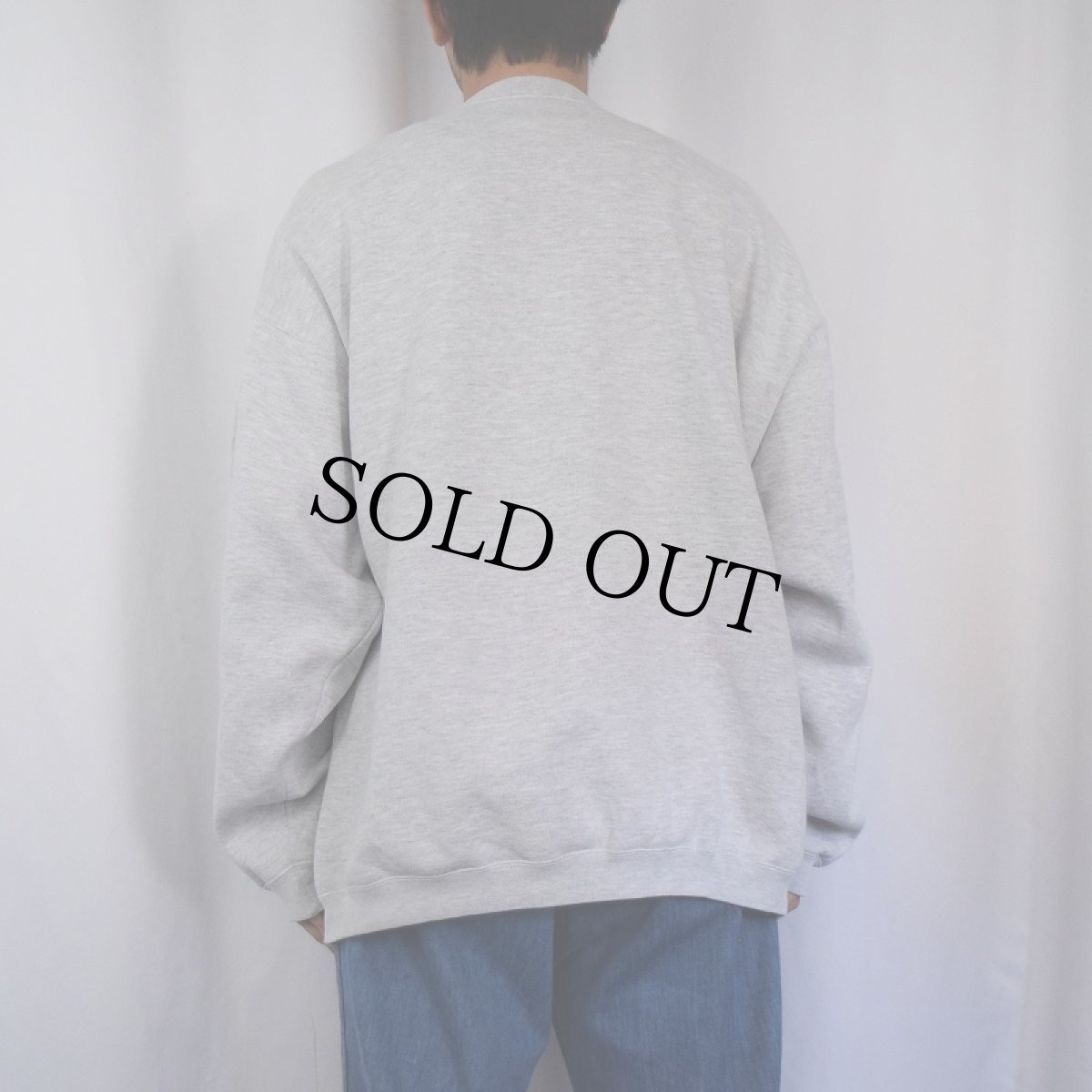 画像3: 90's Marlboro ADVENTURE TEAM トカゲ刺繍 タバコ企業スウェット XL (3)