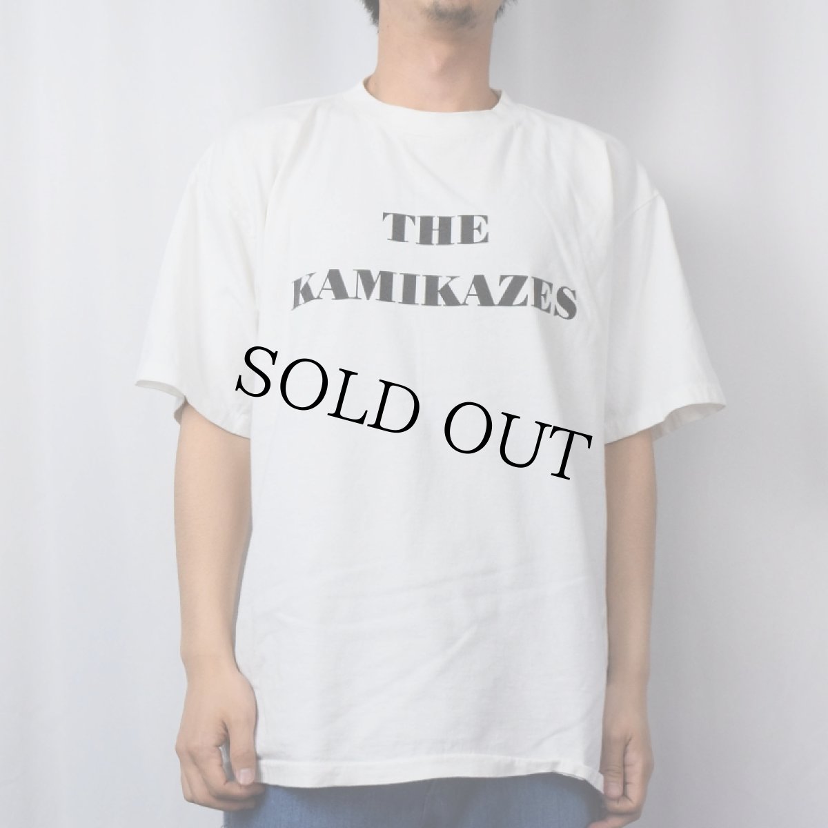 画像2: 90's THE KAMIKAZES USA製 バンドTシャツ XL (2)