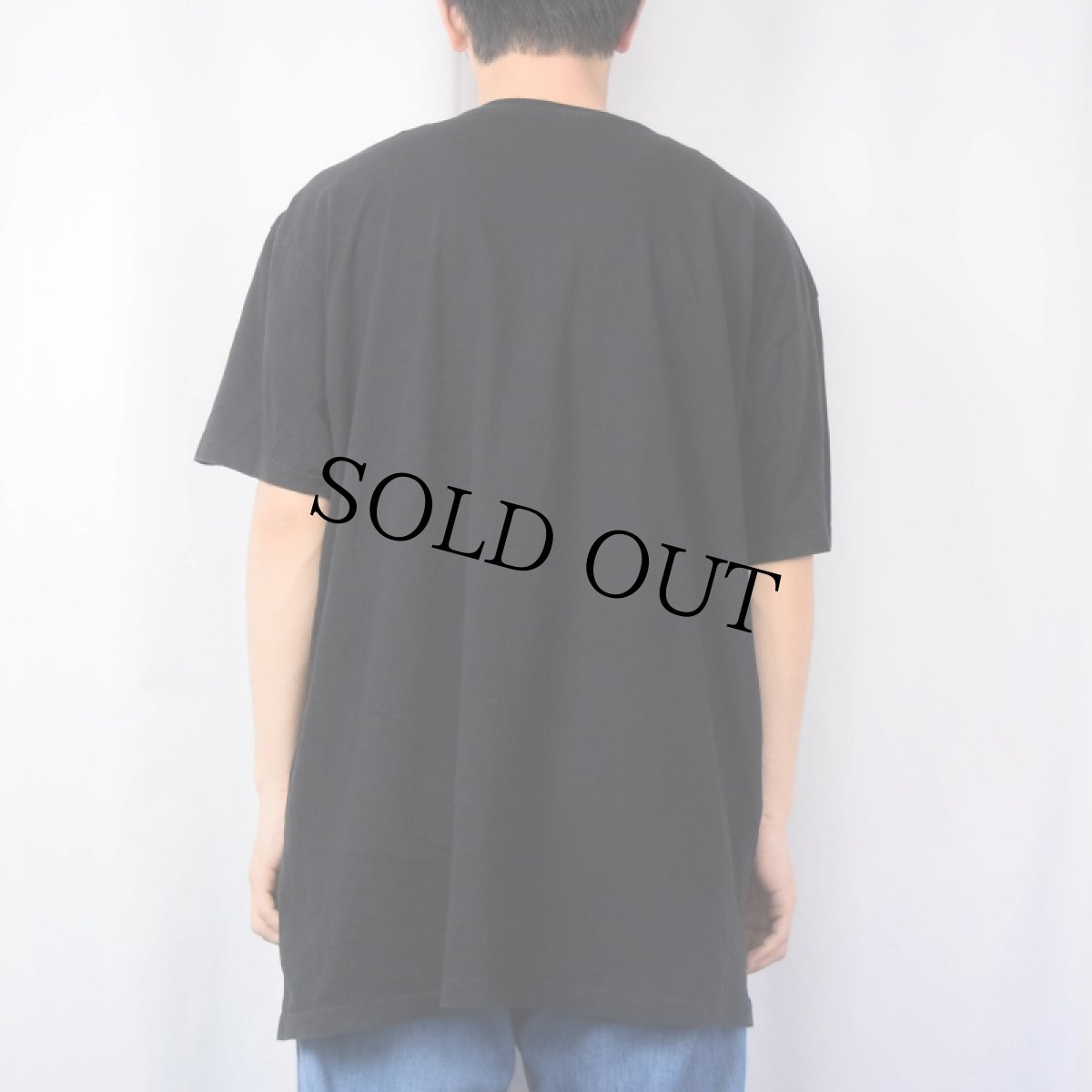 画像3: The Smashing Pumpkins オルタナティヴバンドTシャツ BLACK (3)