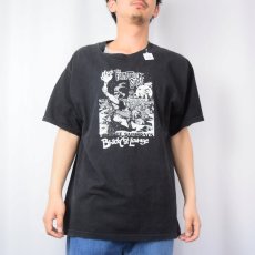 画像2: 【SALE】 THE FLAMETRICK SUBS  オルタナティブロックバンドTシャツ BLACK L (2)
