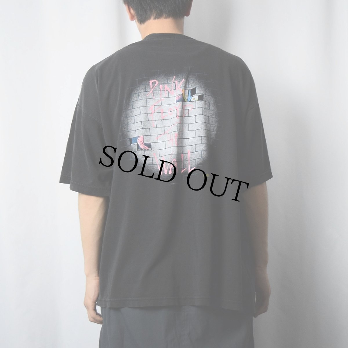 画像4: 80's PINK FLOYD USA製 "THE WALL" ロックバンドTシャツ BLACK XL (4)