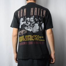 画像3: 90's VAN HALEN "FOR UNLAWFUL CARNAL KNOWLEDGE" ハードロックバンドTシャツ BLACK (3)