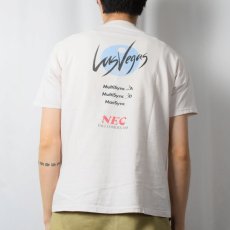 画像3: 90's NEC USA製 "Superior Image By Design" 企業プリントTシャツ L (3)