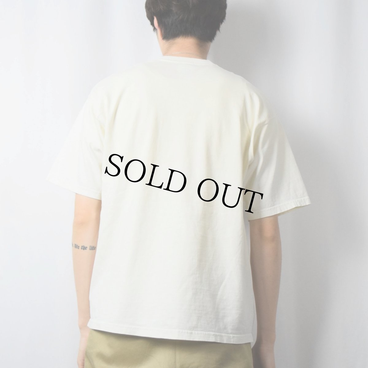 画像3: "SOCIAL MORAYS" アートパロディプリントTシャツ L (3)