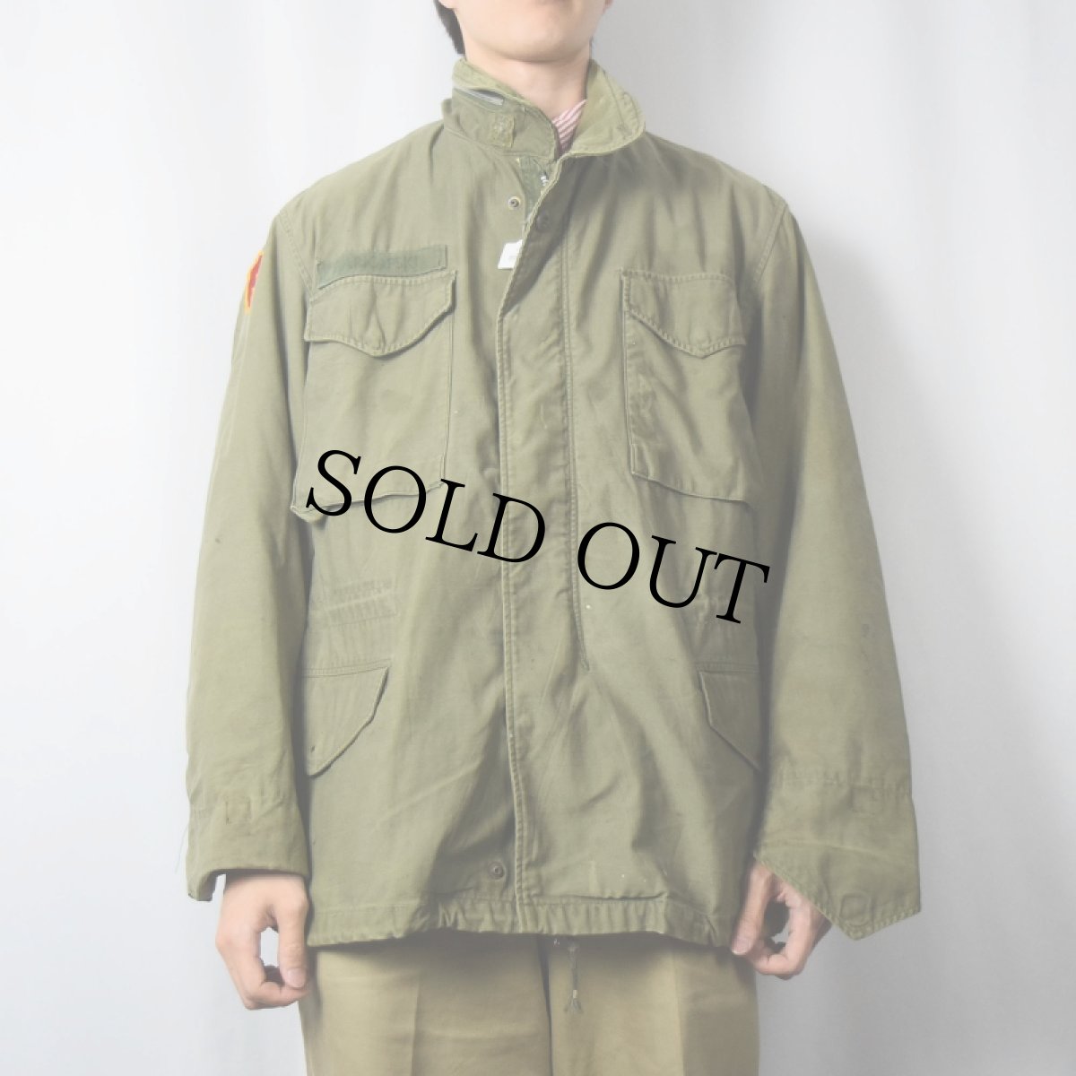 画像2: 60's U.S.MILITARY M-65 フィールドジャケット 1st (2)