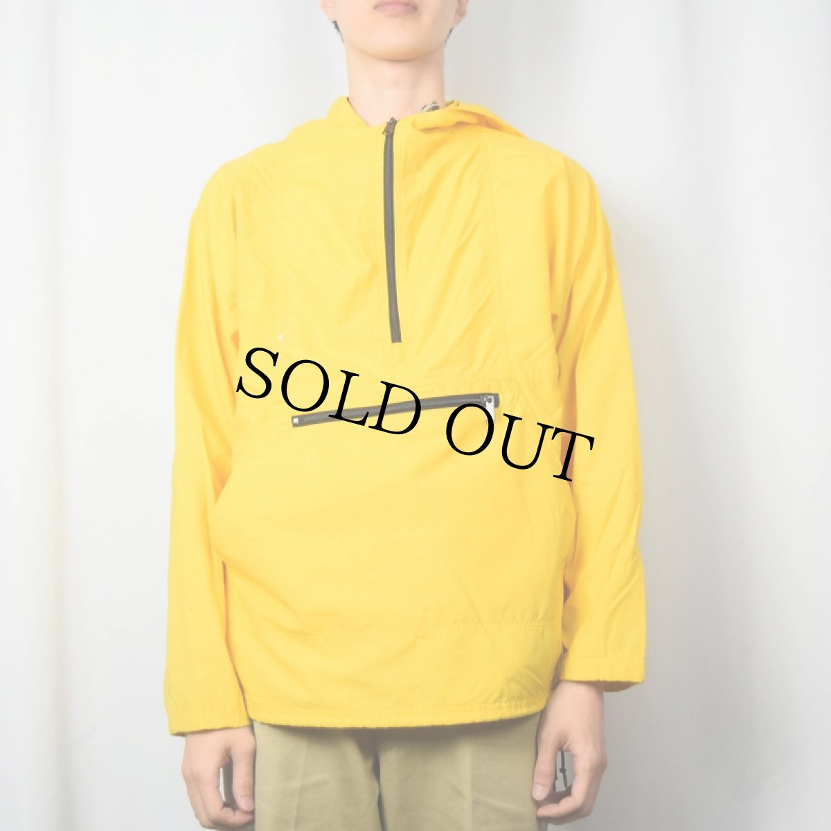 画像2: 80's L.L.Bean USA製 ナイロンアノラックパーカー L (2)