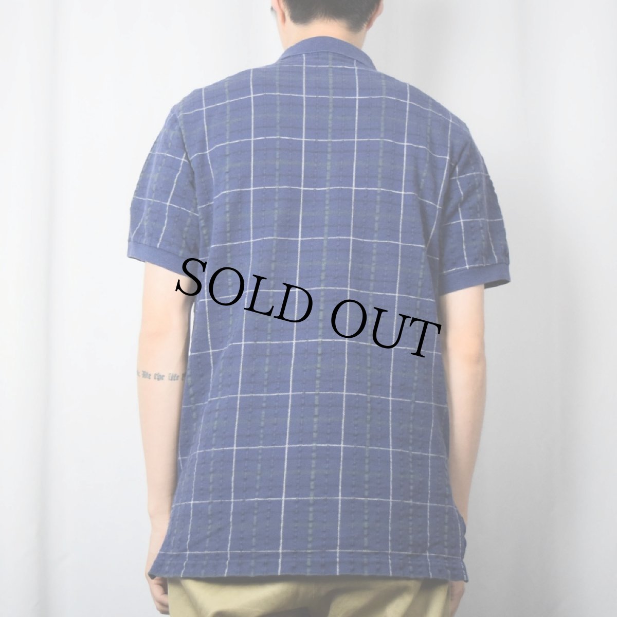 画像3: 90's POLO Ralph Lauren USA製 チェック柄ポロシャツ L (3)