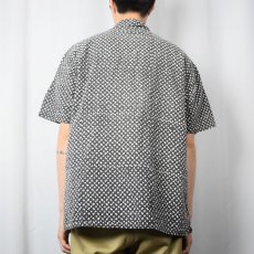 画像3: POLO JEANS CO. Ralph Lauren ドット柄 コットンオープンカラーシャツ L (3)