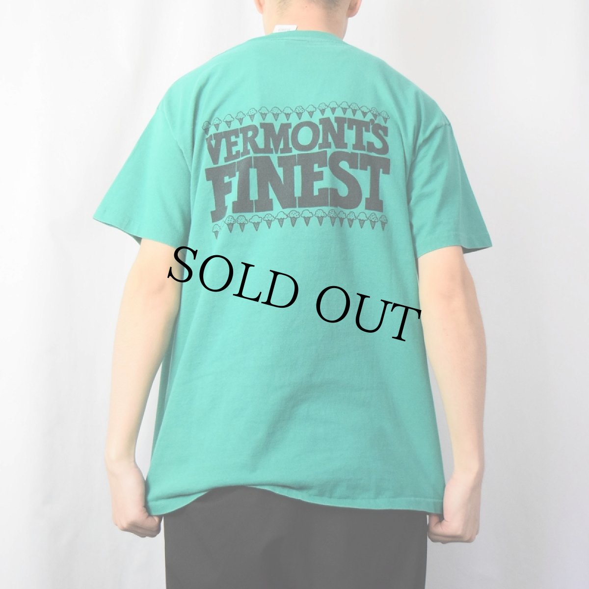 画像3: 90's BEN&JERRY'S USA製 企業プリントTシャツ XL (3)