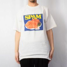 画像2: 90's SPAM USA製 プリントTシャツ DEADSTOCK L (2)