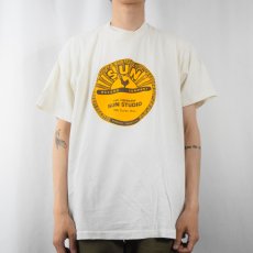画像2: 90's SUN RECORDS USA製 レコードレーベル プリントTシャツ XL (2)