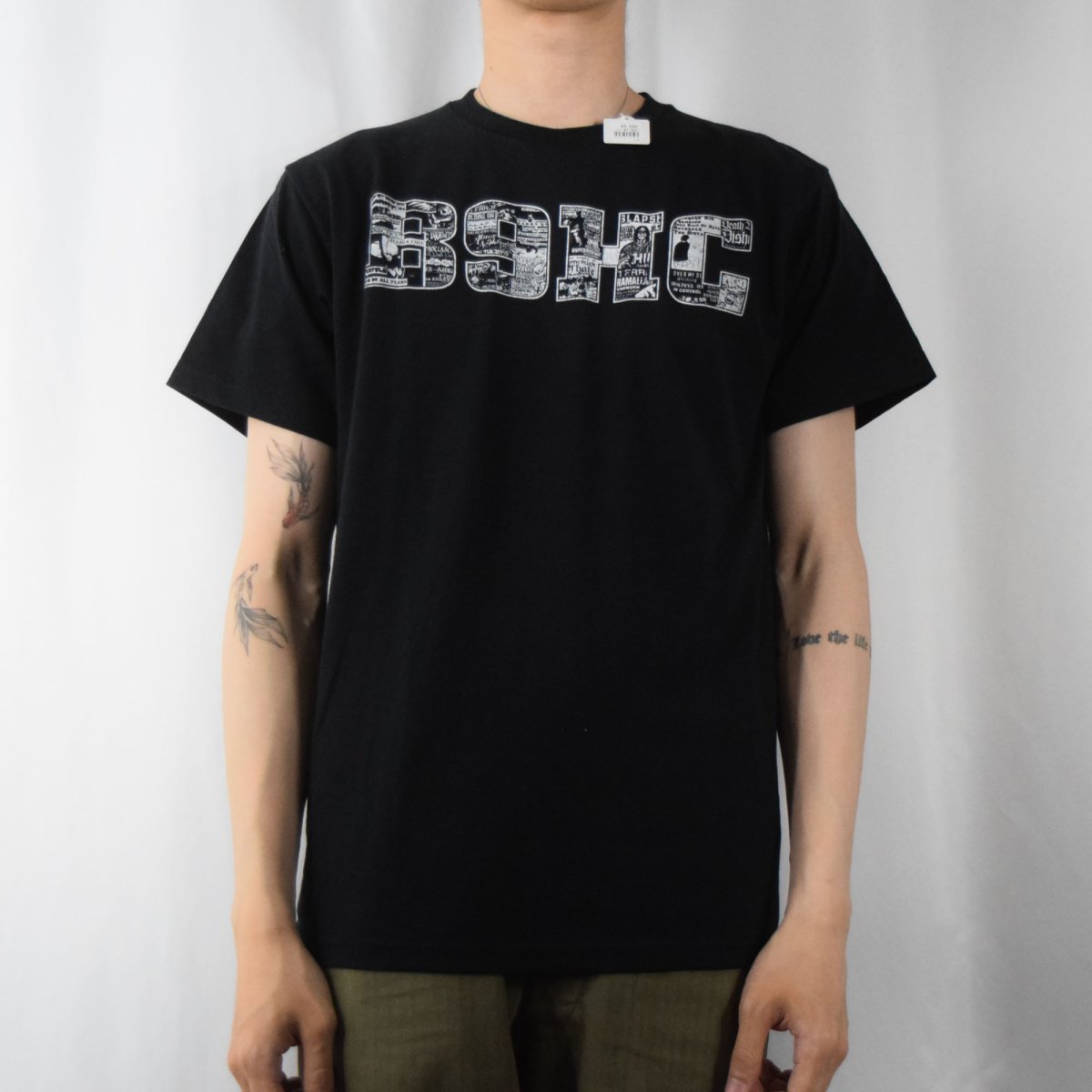 画像2: 【SALE】 BRIDGE 9 RECORDS ハードコア レコード レーベル プリントTシャツ BLACK M (2)